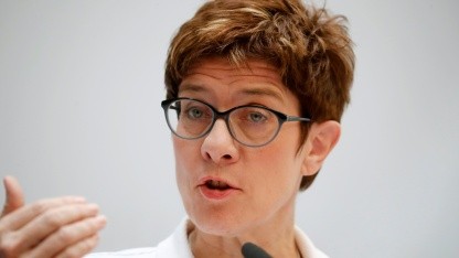 Die CDU-Vorsitzende Annegret Kramp-Karrenbauer (Bild: Hannibal Hanschke/Reuters) (Hannibal Hanschke/Reuters)