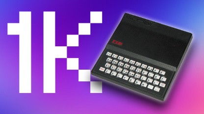 Der ZX81 war winzig und hatte lediglich ein KByte Speicher. (Bild: Montage: Golem) (Montage: Golem)