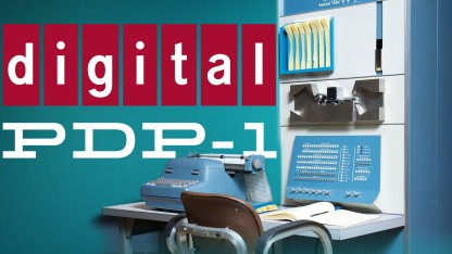 Der PDP 1 war für damalige Zeit ein kompakter Computer. (Bild: Marcin Wichary from San Francisco, Calif., CC BY 2.0, via Wikimedia Commons) (Marcin Wichary from San Francisco, Calif., CC BY 2.0, via Wikimedia Commons)