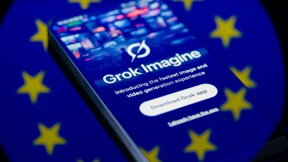 Das Verbot von Nacktbildgeneratoren zielt auch auf Chatbots wie Grok. (Bild: Jonathan Raa/Reuters) (Jonathan Raa/Reuters)