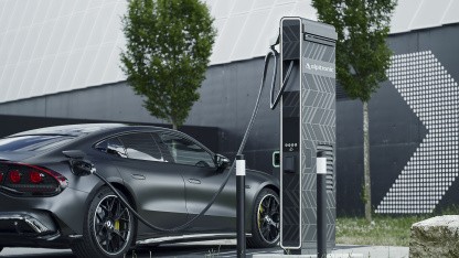 Der neue HP Dispenser liefert bis zu 1.000 kW Ladeleistung. (Bild: Alpitronic) (Alpitronic)