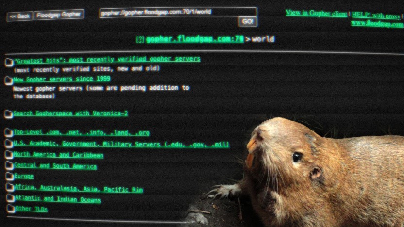 Gopher ist ein Protokoll - und eine Taschenratte. (Bild: Montage: Golem)