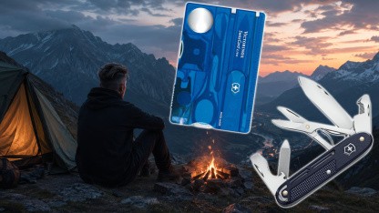 Victorinox ist inzwischen der einzige Hersteller des Schweizer Taschenmessers. (Bild: Erzeugt mit ChatGPT; Amazon, Victorinox; Montage: Golem) (Erzeugt mit ChatGPT; Amazon, Victorinox; Montage: Golem)